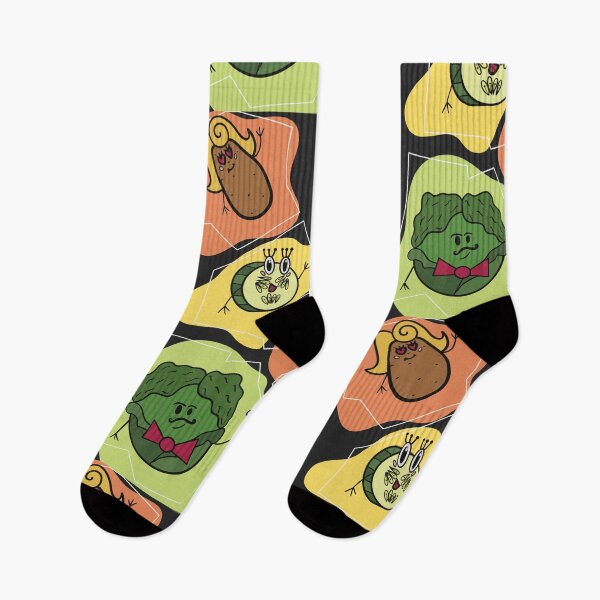 Item preview, Fun Vegetables Pattern - Cartoon Veggies designed and sold by Reelippy.