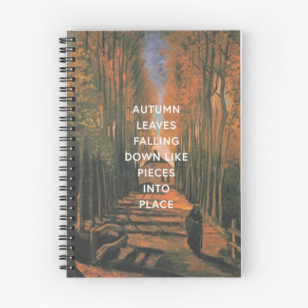 Item preview, autumn leaves falling down designed and sold by tswiftarthist.