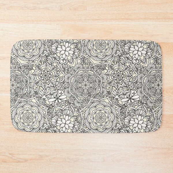 Item preview, Cosmic Latte Happy Mandalas designed and sold by Elvira Draat.