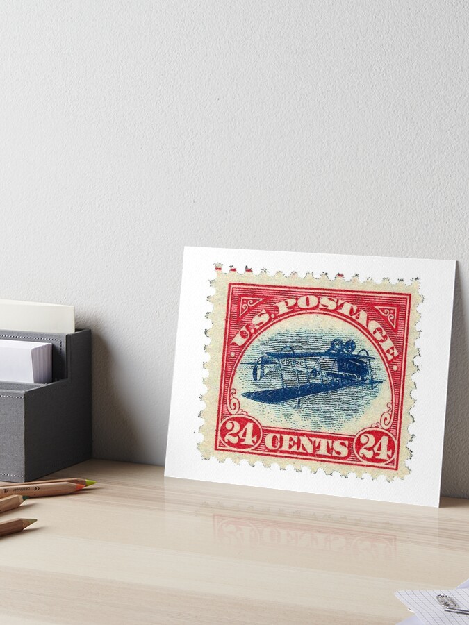 Red Air Mail Stamps | Skymaster (5 Cents Each) — Little Postage House