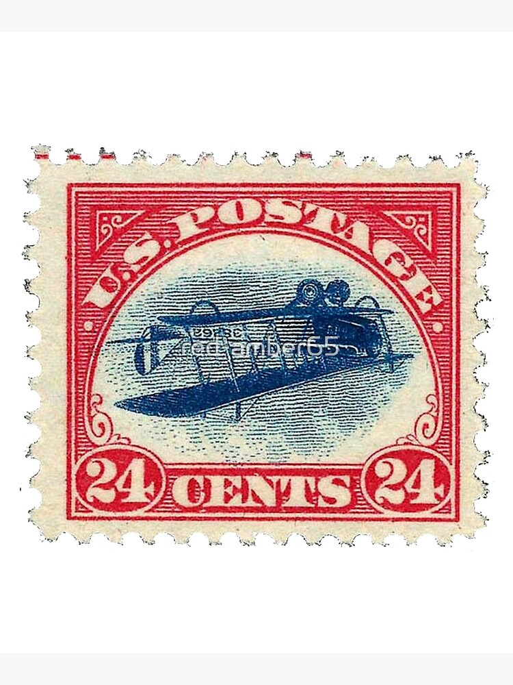 Rare Vintage US Airmail 1918 Issue Postage Stamp