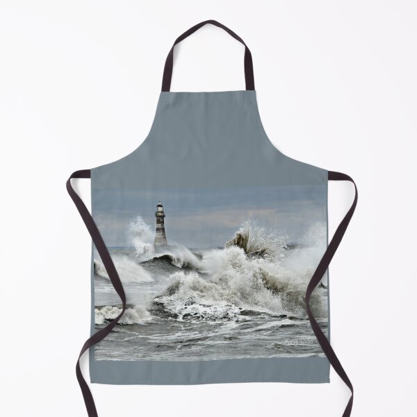 Item preview, The Angry Sea - Roker Pier Sunderland designed and sold by MoragBates.