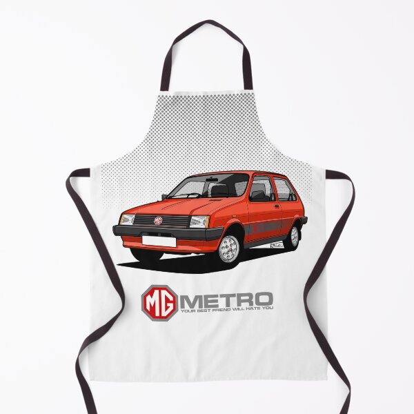 Item preview, MG Metro - single Illustration - Red designed and sold by RJWautographics.