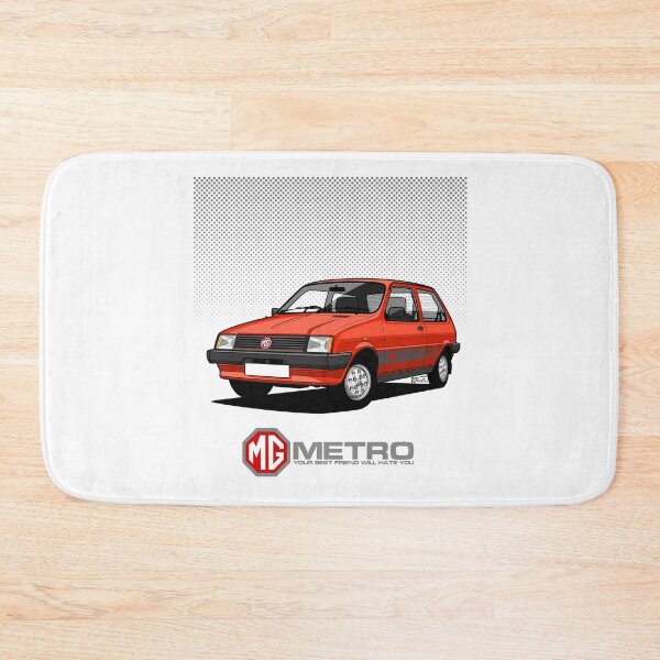 Item preview, MG Metro - single Illustration - Red designed and sold by RJWautographics.