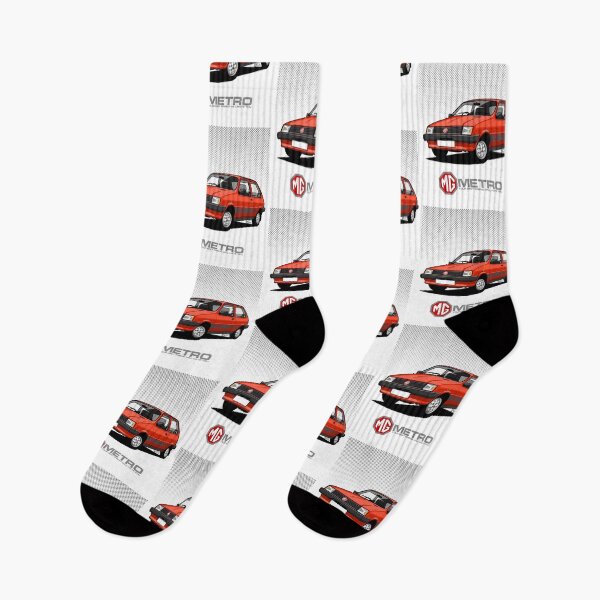 Item preview, MG Metro - single Illustration - Red designed and sold by RJWautographics.