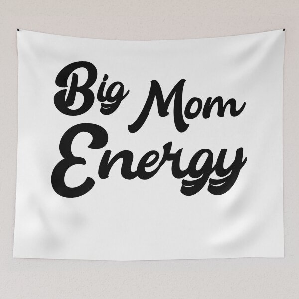 Item preview, Big Mom Energy Groovy Script designed and sold by WPahat.