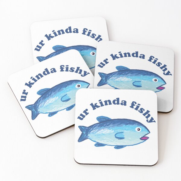Item preview, ur kinda fishy Illustration graphic fishing  designed and sold by stringbbeans.