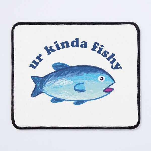 Item preview, ur kinda fishy Illustration graphic fishing designed and sold by stringbbeans.
