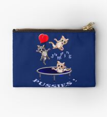liebe springende Pussies Studio Clutch