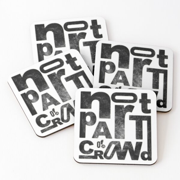 Item preview, CRITICAL THINKER | NOT PART OF A CROWD designed and sold by axelle1410.