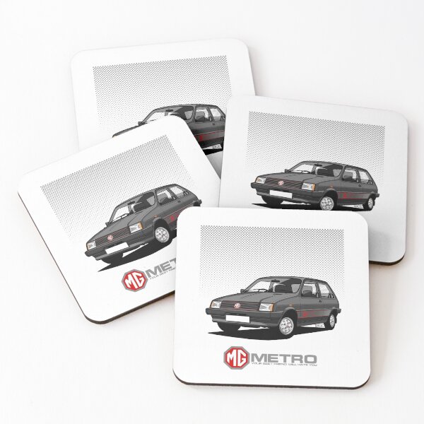 Item preview, MG Metro - single Illustration - Black designed and sold by RJWautographics.