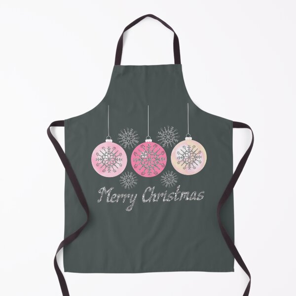 Item preview, Peachy Balls Merry Christmas Snowflake Sparkle designed and sold by ViewerEqualsPhoton.