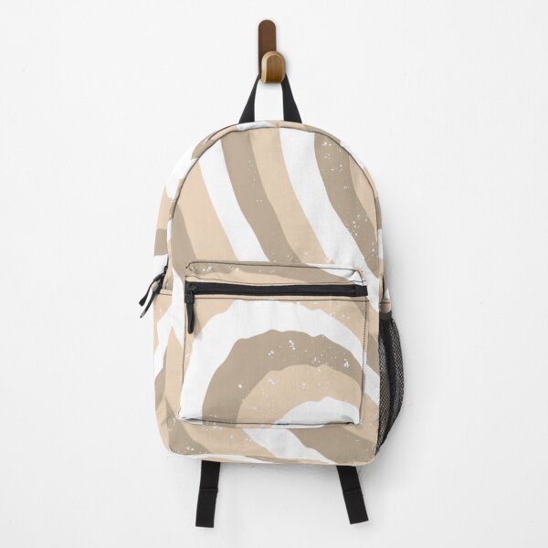 Item preview, Trendy wavy beige and white heart. designed and sold by Violonchella.