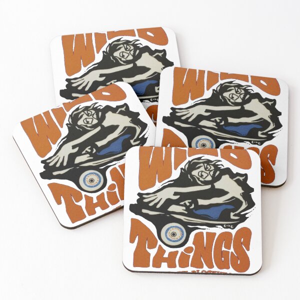 Item preview, Wild things, blockhead skateboard t shirt design  designed and sold by Retro80sskate.
