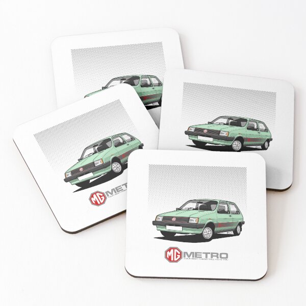 Item preview, MG Metro - single Illustration - Green designed and sold by RJWautographics.