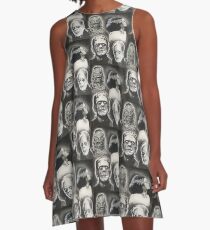 Vestido acampanado Monstruos universales clásicos