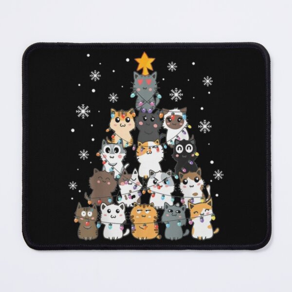 Item preview, Cute Merry Catmas Tree Lights Christmas Funny Cat designed and sold by Design99Hill.