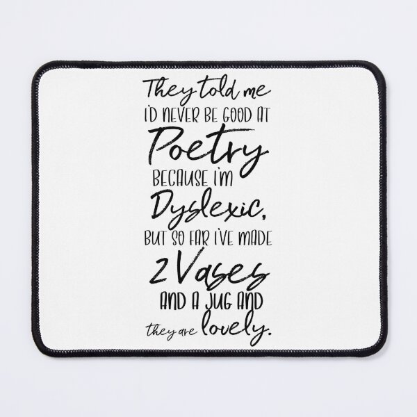 Item preview, Pottery Dyslexic Joke designed and sold by Teequeque.