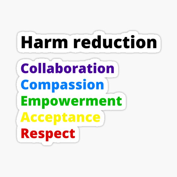 Item preview, Harm Reduction Model designed and sold by Winter--Flowers.