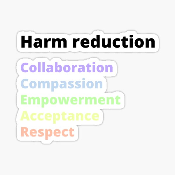 Item preview, Harm Reduction Model designed and sold by Winter--Flowers.