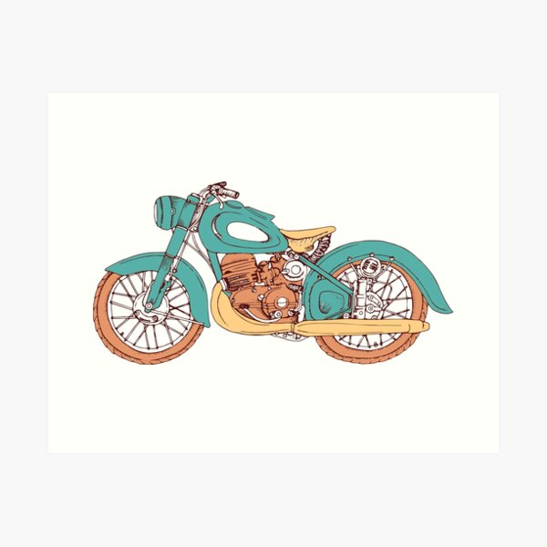 Royal Enfield Bullet Art for Sale - Pixels