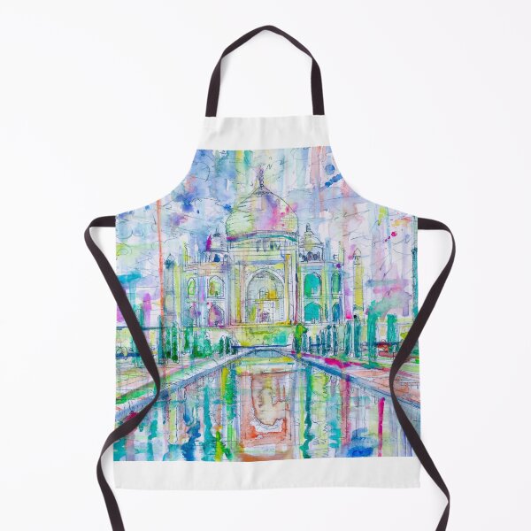 Item preview, TAJ MAHAL watercolor painting .1 designed and sold by lautir.