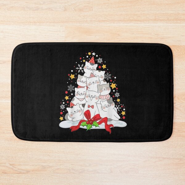 Item preview, Cute Merry Catmas Tree Lights Christmas Funny Cat designed and sold by Design99Hill.