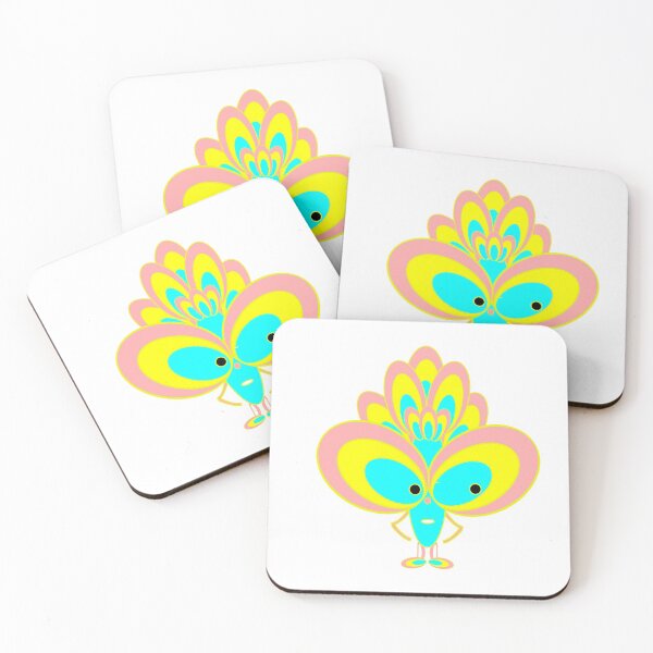 Item preview, 70's inspired bizarre bird - Judging You, Judging Me!  designed and sold by PommesdeTerres.