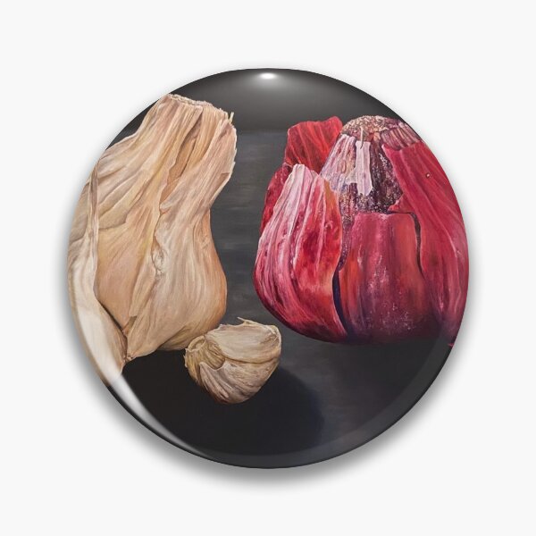 Item preview, Garlic and Red Onion Painting designed and sold by Kathryn Davis.