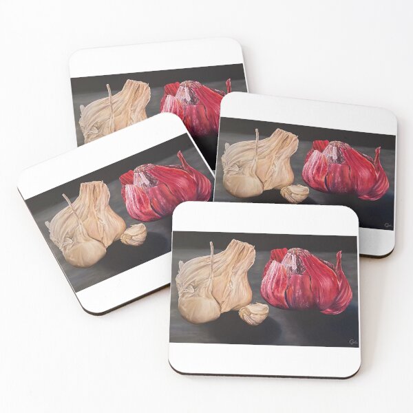 Item preview, Garlic and Red Onion Painting designed and sold by Kathryn Davis.