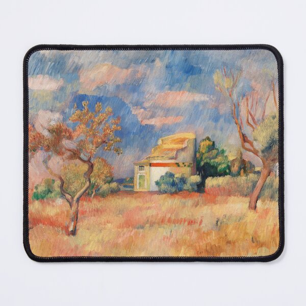 Item preview, Impressionist Painting Dovecote at Bellevue (Pigeonnier de Bellevue) (1888–1889) by Pierre-Auguste Renoir designed and sold by Designedbysm.