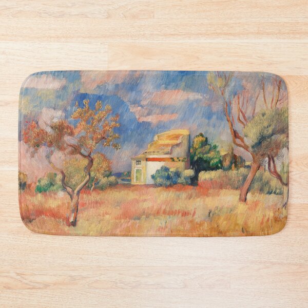 Item preview, Impressionist Painting Dovecote at Bellevue (Pigeonnier de Bellevue) (1888–1889) by Pierre-Auguste Renoir designed and sold by Designedbysm.