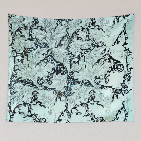Item preview, Intricate Blue Floral designed and sold by Minxylynx4.