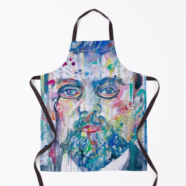 Item preview, HENRI POINCARE watercolor portrait .1 designed and sold by lautir.