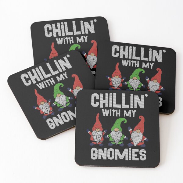 Item preview, Chillin With My Gnomies Knitted Family Christmas Holiday Time designed and sold by Dolphin Graphic.
