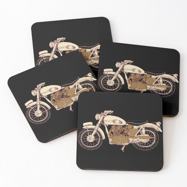 Item preview, Classic Vintage Motorcycle  designed and sold by thesmokeydogs.