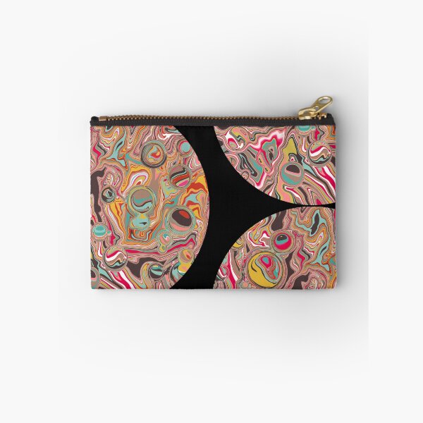 Item preview, Brown pop circle | paint pour | marble art designed and sold by Amanda Ozga.