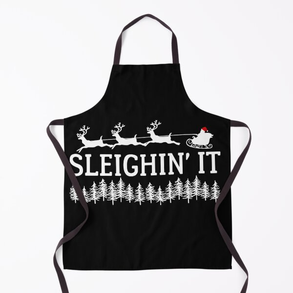 Item preview, Sleighin' it - Naughty or nice - Dear Santa I can explain - Santa riding high designed and sold by For the love of Pixels.
