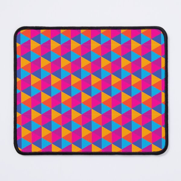 Artikelvorschau, Bunte Sechseck-geometrische Hex-Muster-Möbel Rosa, Lila, Hellblau, Blau, Rot und Orange - entworfen und verkauft von P05S.