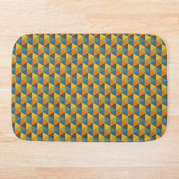 Aperçu de l'œuvre Motif hexagonal géométrique coloré - créée et vendue par P05S.