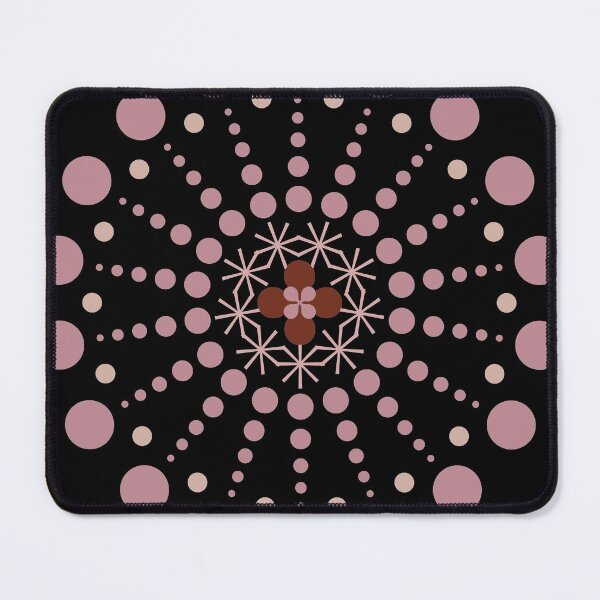 Item preview, Cute circular pattern of doodle. Lovely color. Vintage pink dot pattern. designed and sold by yoonjolab.