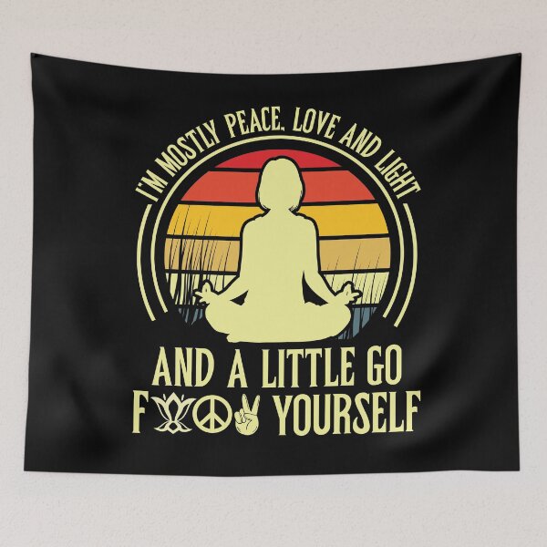 Item preview, Peace Love and Light Fucket List Meme designed and sold by thecooltable.