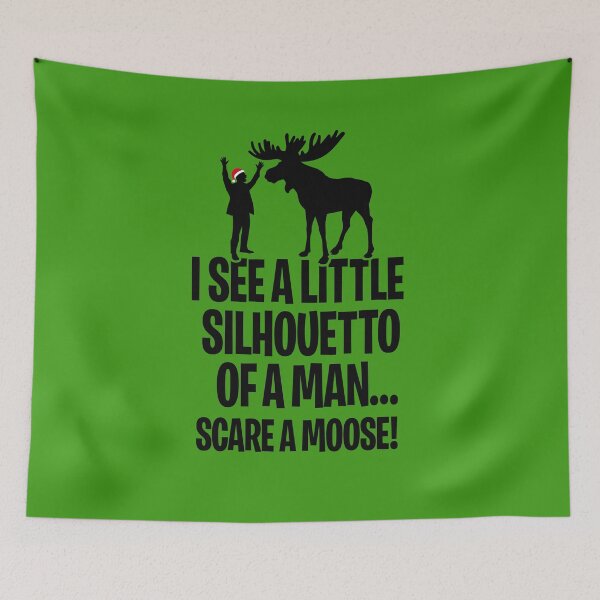 Item preview, Christmas I see a little silhouetto of a man Rock Music Ugly xmas  designed and sold by LaundryFactory.