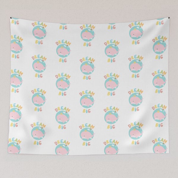 Item preview, Dream Big by Adorable Pink Whale designed and sold by DearSunny.