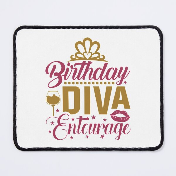 Item preview, Birthday Queens T-ShirtBirthday Diva Entourage designed and sold by AlmaGeorge.