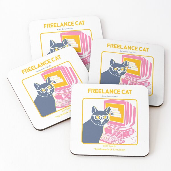 Artikelvorschau, Freelancer T-ShirtFreelancer Katze entworfen und verkauft von AlmaGeorge.