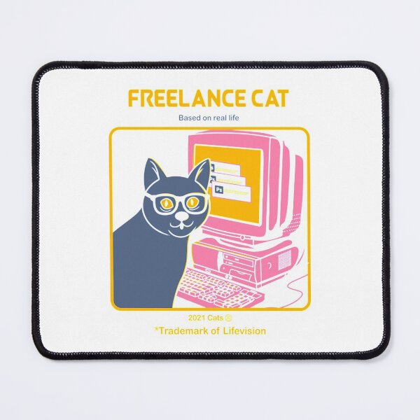 Item preview, Freelancer T-ShirtFreelancer cat designed and sold by AlmaGeorge.