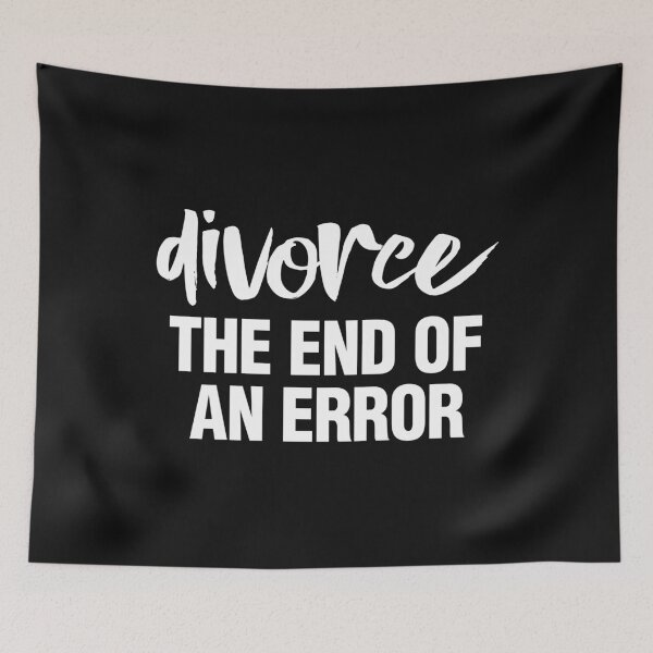 Item preview, Divorce The End Of An Error designed and sold by Bendthetrend.