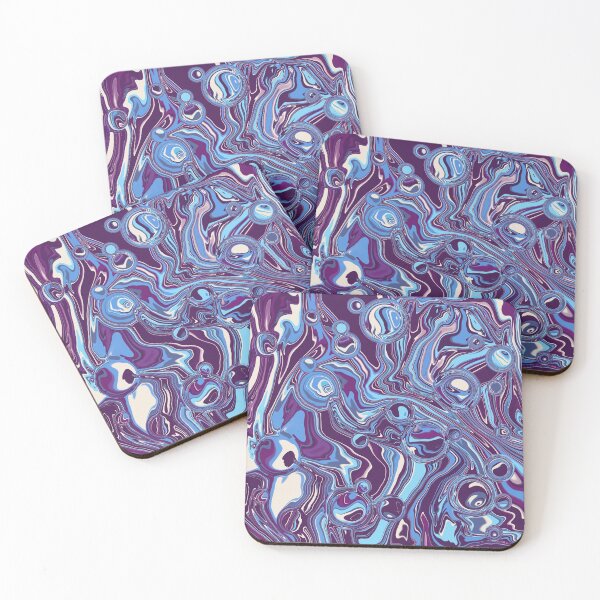 Item preview, Frequency | liquid pour | marble art designed and sold by Amanda Ozga.