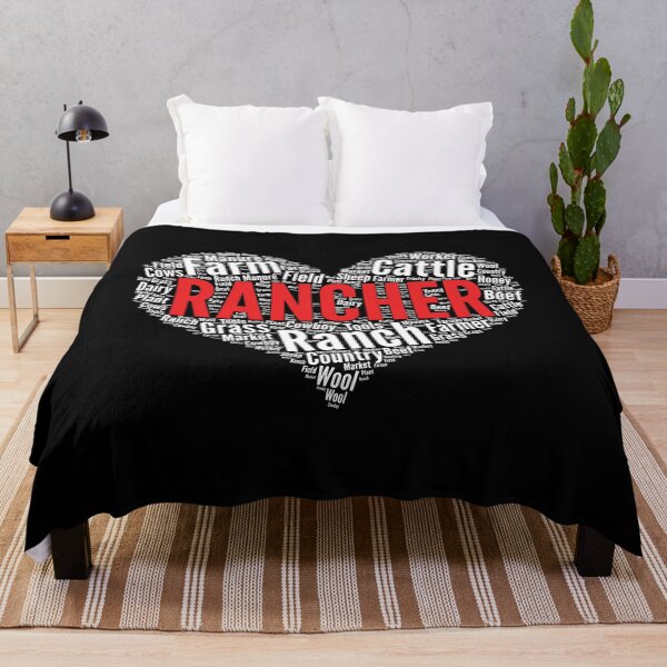 Item preview, Rancher Heart Shape Word Cloud Ranch graphic designed and sold by theodoros20.